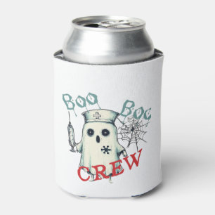 Spooky Nurse Ghost Haunted Hospital Crew Ghostly N Can Cooler