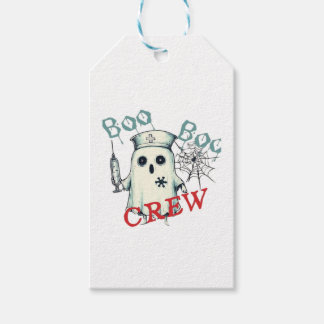 Spooky Nurse Ghost Haunted Hospital Crew Ghostly N Gift Tags
