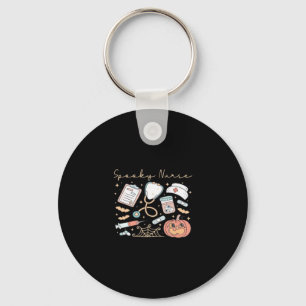 Spooky Nurse Life Oversized T-Shirt Key Ring