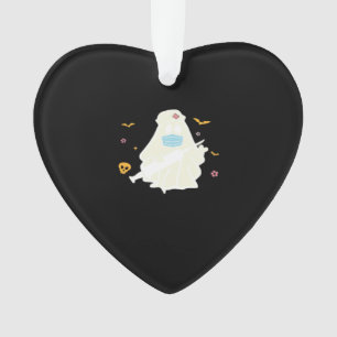 Spooky Nurse Practitioner Cute Halloween Oversized Ornament