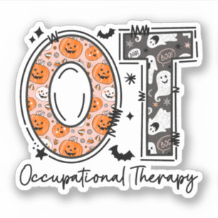 Spooky Occupational Therapy Therapist Halloween