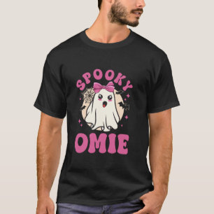 Spooky Omie Shirt Cute Ghost Mum Halloween Retro G