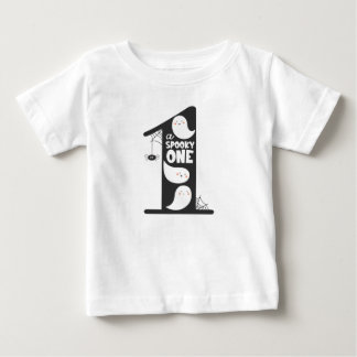 Spooky One 1st Birthday Baby Shirt