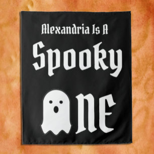 Spooky One 1st Birthday Tapestry