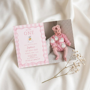 Spooky One 1st Boo-day Girl Birthday Invitation