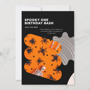 SPOOKY ONE custom Invitation