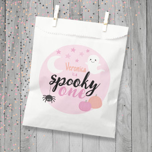 Spooky One First Birthday Favour Bags