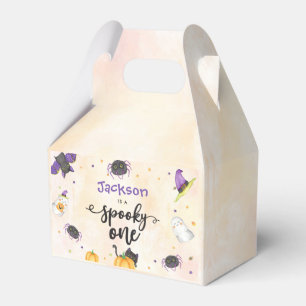 Spooky One Halloween 1st Birthday Favour Box