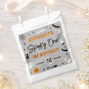 Spooky One! Halloween 1st Birthday Party Favour Bags