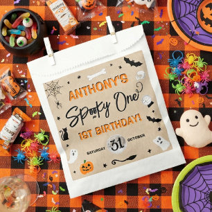 Spooky One! Halloween 1st Birthday Party Favour Bags