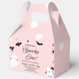 Spooky One Halloween Birthday Favour Box