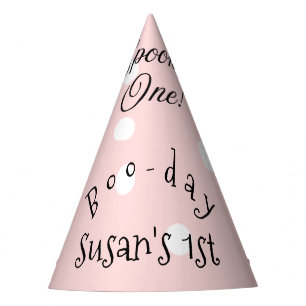 Spooky One Halloween Birthday Party Hat