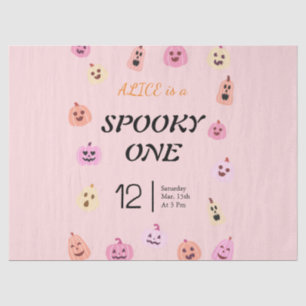 Spooky One Halloween Birthday Tissue Paper