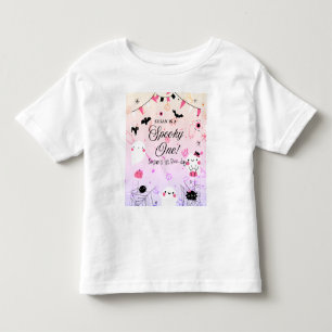 Spooky One Halloween Birthday Toddler T-Shirt