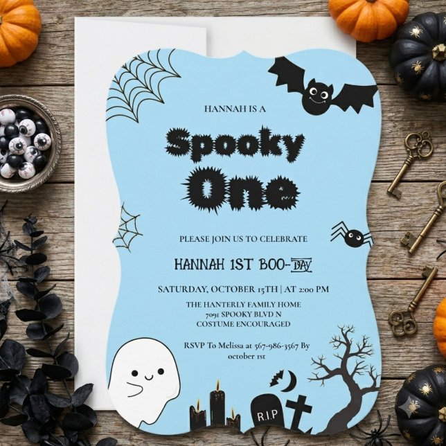 Spooky one Halloween first birthday party (Creator Uploaded)