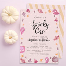 Spooky One Halloween First Birthday Party 