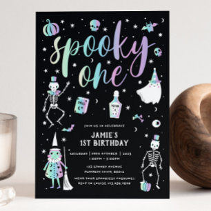 Spooky One Halloween Invitation
