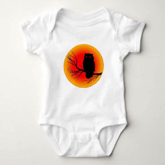 Spooky Owl Baby Bodysuit