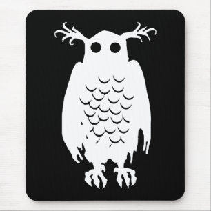 Spooky Owl Mouse Mat