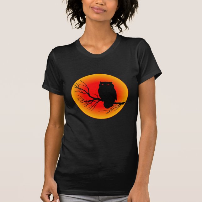 Spooky Owl T-Shirt (Front)