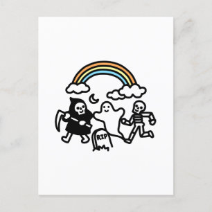Spooky Pals Postcard