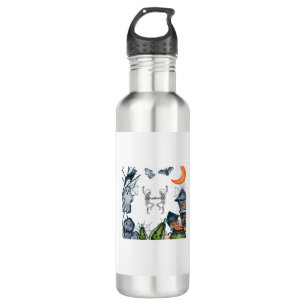 Spooky Party Frame tee shirt 710 Ml Water Bottle