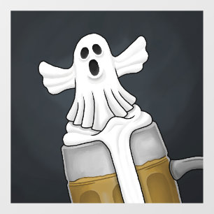 Spooky Party Ghost Window Cling