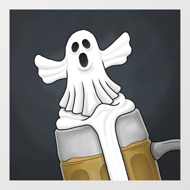 Spooky Party Ghost Window Cling (Sheet)