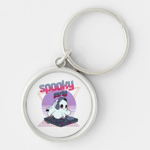 Spooky Party Halloween Key Ring