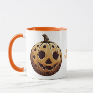 Spooky Pickleball Pumpkin Pickleballer Halloween Mug