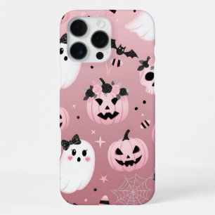 Spooky pink halloween iPhone 16 pro max case