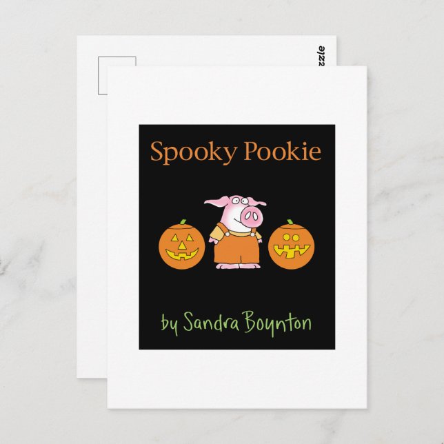 SPOOKY POOKIE by Sandra Boynton Postcard (Front/Back)