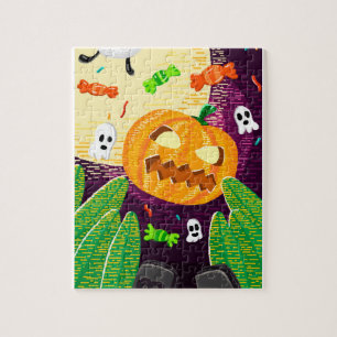 Spooky Pumpkin Adventure Jigsaw Puzzle