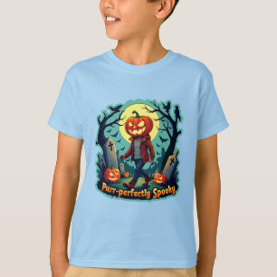 Spooky Pumpkin Art: Perfect for Halloween Decor! T-Shirt