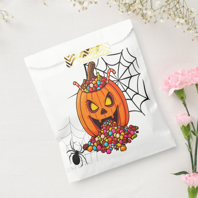 Spooky Pumpkin Glow Treat Bag (Sealed)