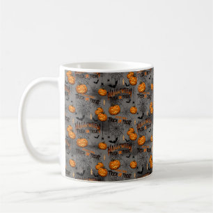 Spooky Pumpkin Halloween Mug - Trick or Treat 