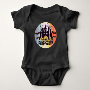 SPOOKY PUMPKIN - HALLOWEEN PARTY NIGHT BABY BODYSUIT