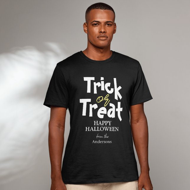 Spooky pumpkin jack-o-lantern Halloween Family T-Shirt (Creator Uploaded)