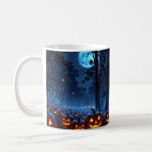 Spooky Pumpkin Night Mug – Halloween Anime