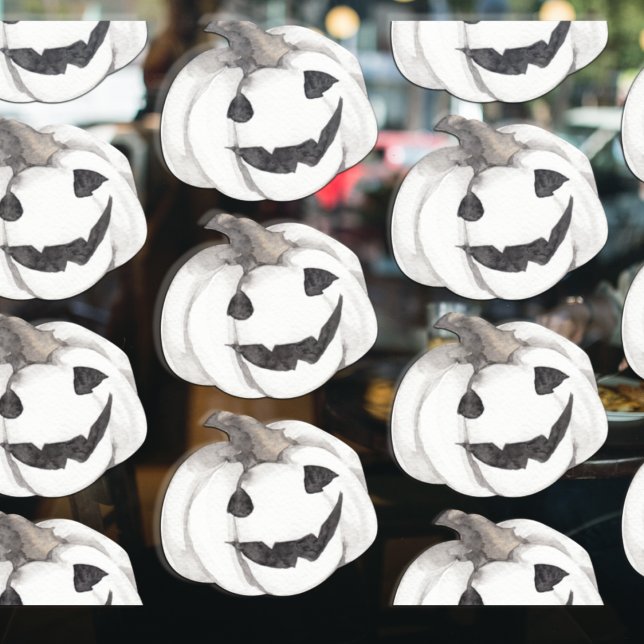Spooky Pumpkin Pattern | Happy Halloween Window Cling (Creator Uploaded)