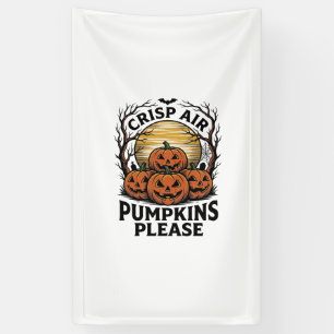 Spooky Pumpkin Shirt Vintage Engraving Fall Hallow Banner