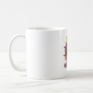 Spooky Pumpkin Sunglasses Moon Cobwebs Skulls Coffee Mug