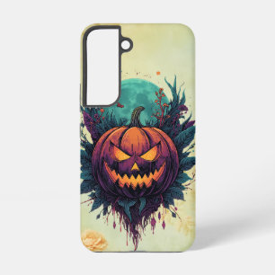 Spooky Pumpkin Under Full Moon Samsung Galaxy Case