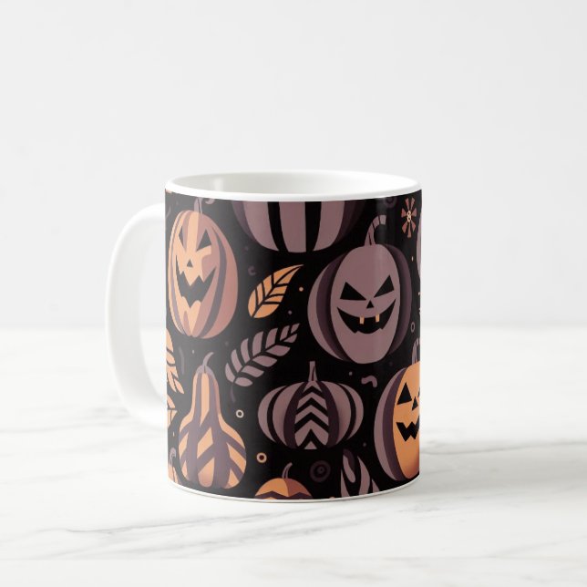 Spooky Pumpkins Mug (Front Left)