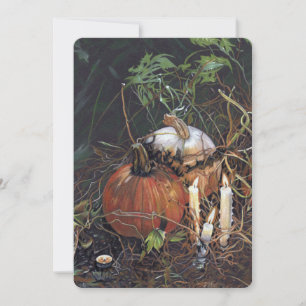 Spooky pumpkins notecard
