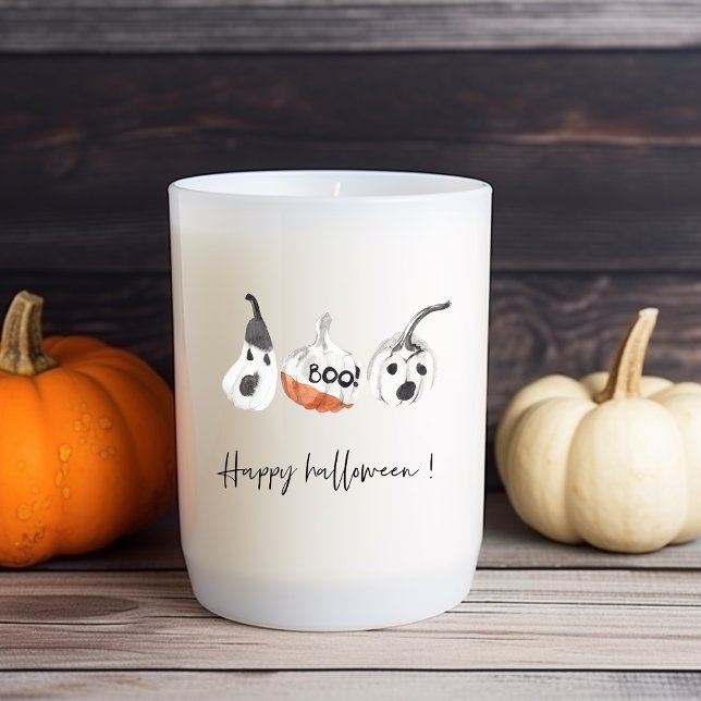 Spooky Pumpkins Party | Happy Halloween Square Sticker (Creator Uploaded)