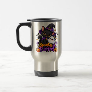  Spooky & Purrfect – Halloween Cat Mug