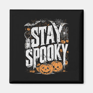 Spooky Quote Halloween Drink Coffee Funny Apparel Magnet