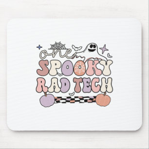 Spooky Radiology Tech Halloween Rad Technologist R Mouse Mat