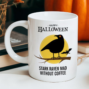 Spooky Raven Halloween Mug
